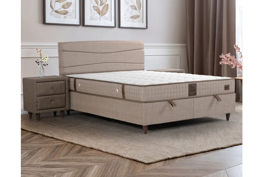 ALICANTE komplett boxspring franciaágy matraccal