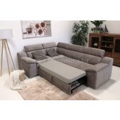 ANAMI közepes méretű (266x193cm) L-alakú sarok ülőgarnitúra ágyazható