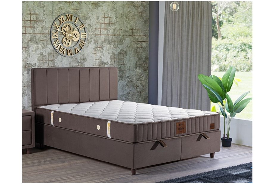 AVOKÁDÓ komplett boxspring franciaágy matraccal