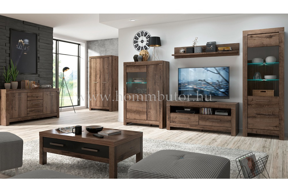 BALIN elemes nappali bútorcsalád * pl. 2 fiókos TV-állvány *