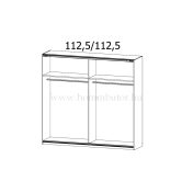 BELMONT gardróbszekrény