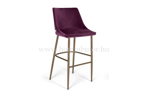 BRUNO bárszék fém lábbal (78 cm)