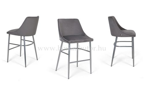 BRUNO bárszék fém lábbal (65 cm)