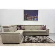 BORMIO  L- alakú sarok ülőgarnitúra