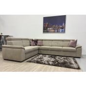 BORMIO  L- alakú sarok ülőgarnitúra