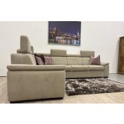 BORMIO  L- alakú sarok ülőgarnitúra