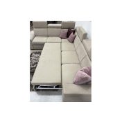 BORMIO  L- alakú sarok ülőgarnitúra