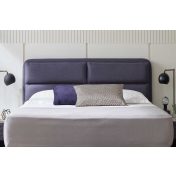 BOTANIC franciaágy, ülőkével, éjjeliszekrénnyel