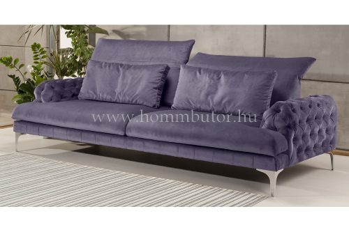 GALLA CHESTER chesterfield tűzött 3 üléses kanapé 245x110 cm