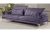 GALLA CHESTER chesterfield tűzött 3 üléses kanapé 245x110 cm
