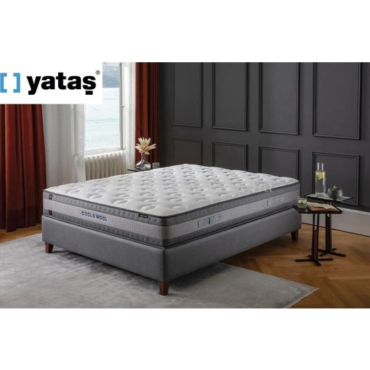 COOL&WOOL táskarugós matrac 