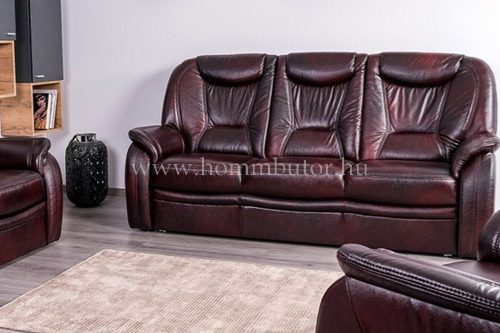 DANDELION 3 üléses valódi bőr kanapé 210x105 cm