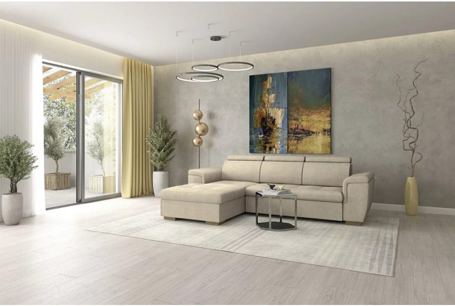 Párizs L-alakú  sarok ülőgarnitúra 