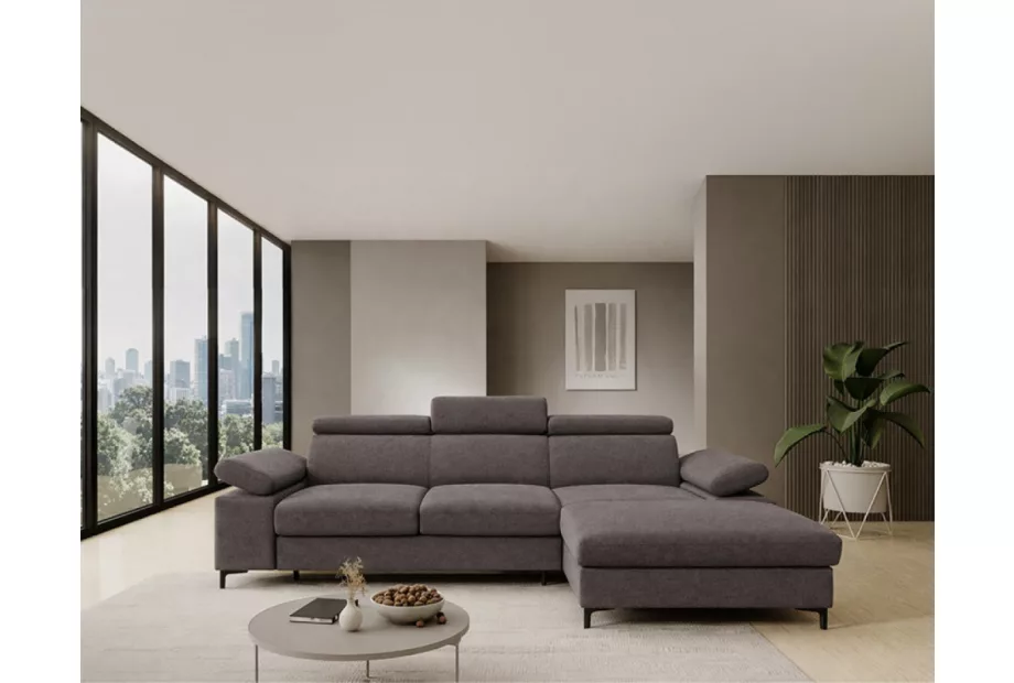 DOLMEN L-alakú  sarok ülőgarnitúra 