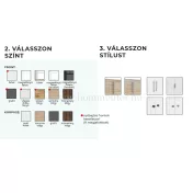 FLEX ruhásszekrény