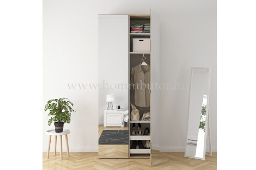 FLEX elemes nyílóajtós gardróbszekrény 100x240 cm 