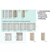 FLEX ruhásszekrény