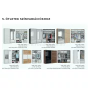 FLEX ruhásszekrény