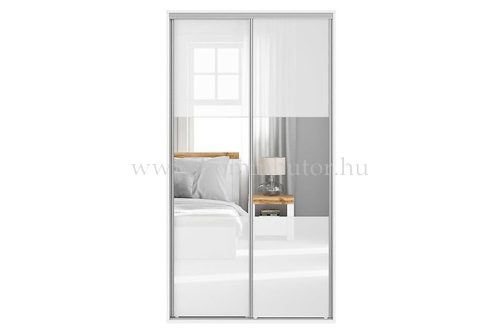 FLEX elemes tolóajtós gardróbszekrény 120x218 cm
