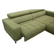 Green  L-alakú sarok ülőgarnitúra 