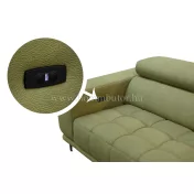 Green  L-alakú sarok ülőgarnitúra 