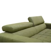 Green  L-alakú sarok ülőgarnitúra 
