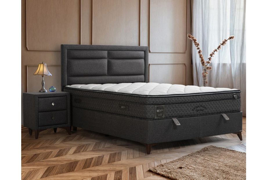 ARES komplett boxspring franciaágy matraccal