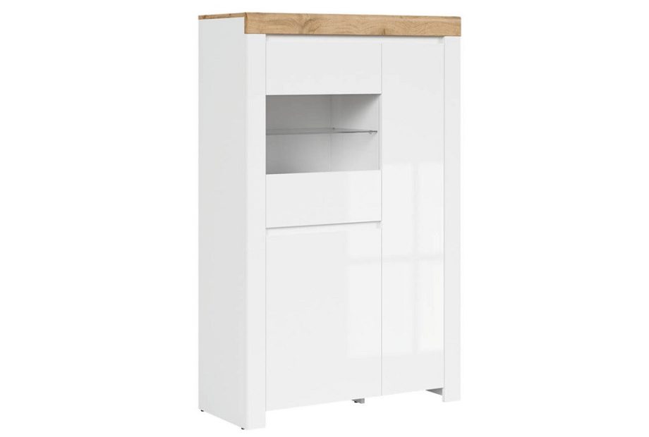 HOLTEN vitrines szekrény