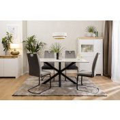 HOLTEN vitrines szekrény