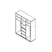 JOY gardróbszekrény