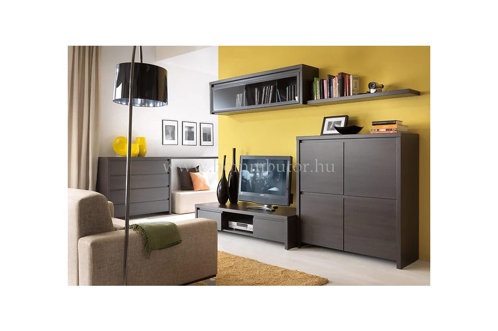 KASPIAN elemes nappali bútorcsalád kb. 249x195x56 cm *pl. TV-állvány *