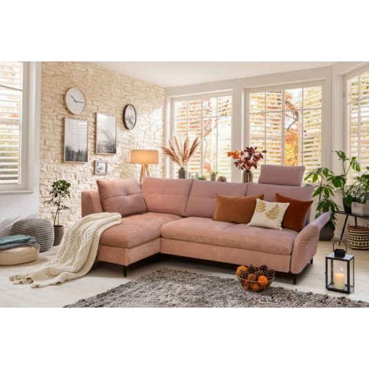 KIWI L-alakú ágykanapé