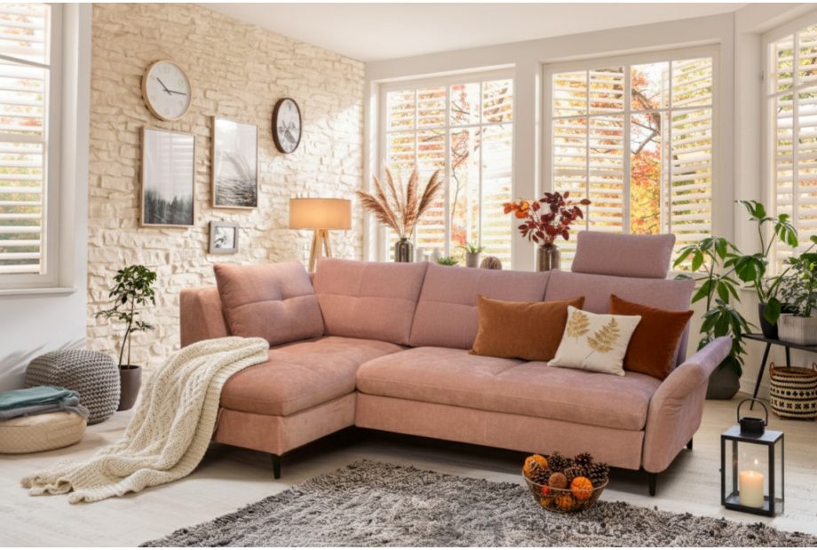 KIWI L-alakú ágykanapé