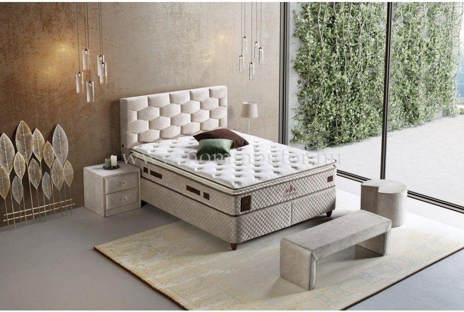 MANGO komplett boxspring franciaágy matraccal