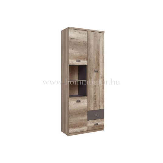 MALCOLM könyves szekrény