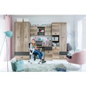 MALCOLM könyves szekrény