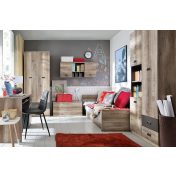 MALCOLM faliszekrény