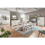 Jasmin vitrines szekrény bortartóval