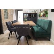 Jasmin vitrines szekrény bortartóval