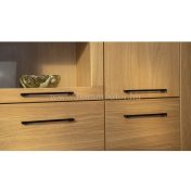 MODENA vitrines szekrény tölgyből