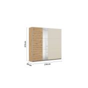 MOLLE tolóajtós gardróbszekrény