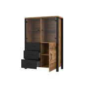 OLIN vitrines szekrény