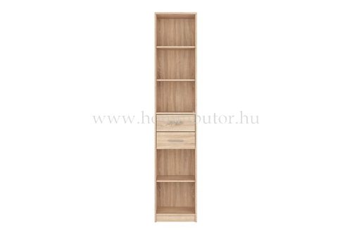 NEPO PLUS szekrény 2 fiókos, 3 polcos 40x197 cm