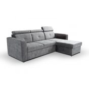 Novel L-alakú sarok ülőgarnitúra