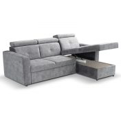 Novel L-alakú sarok ülőgarnitúra