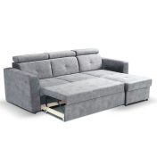 Novel L-alakú sarok ülőgarnitúra