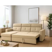 Novel L-alakú sarok ülőgarnitúra