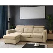 Novel L-alakú sarok ülőgarnitúra