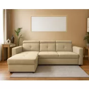 Novel L-alakú sarok ülőgarnitúra