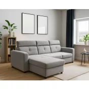 Novel L-alakú sarok ülőgarnitúra